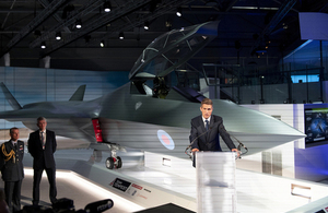 Defence Secretary launches Combat Air Strategy at Farnborough International Air Show