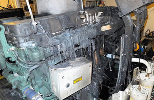 Damage to main engine