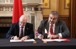 UK - Bahrain 10th Joint Working Group