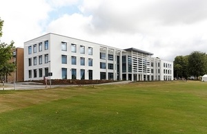 The flagship College building at Worthy Down. Photo courtesy of Skanska UK.