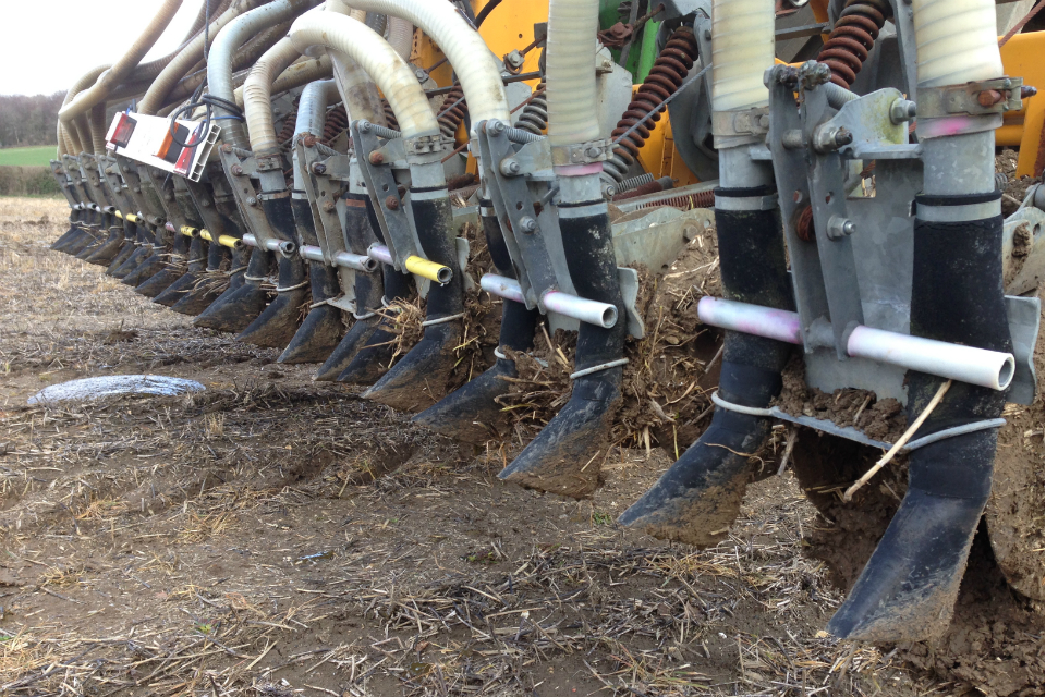 Figure 9: Shallow injection equipment. Image credit: Defra