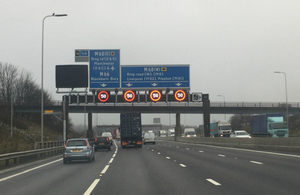 Manchester smart motorway
