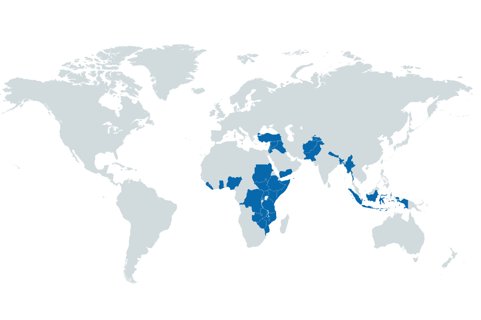 world map