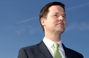 Deputy Prime Minister Nick Clegg