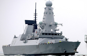 HMS Duncan is the 6th and final of the UK's Type 45 destroyers [Picture: Leading Airman (Photographer) Ben Sutton, Crown copyright]