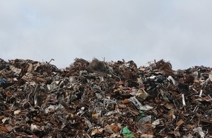 Waste at a dumpsite.