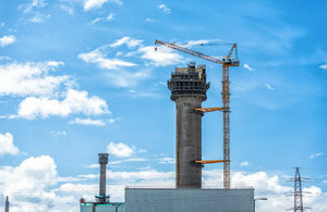 The 152m crane is the tallest structure ever built at Sellafield