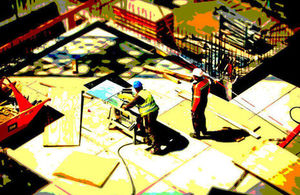 Image of a building site