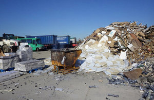 Waste on site