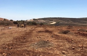 Demining operations in South Lebanon