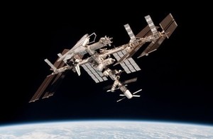International Space Station in Space