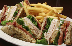 Sandwiches and chips