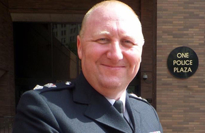 Keith Gilert, Dstl’s Senior Police Adviser in the Counter Terrorism and Security Division.