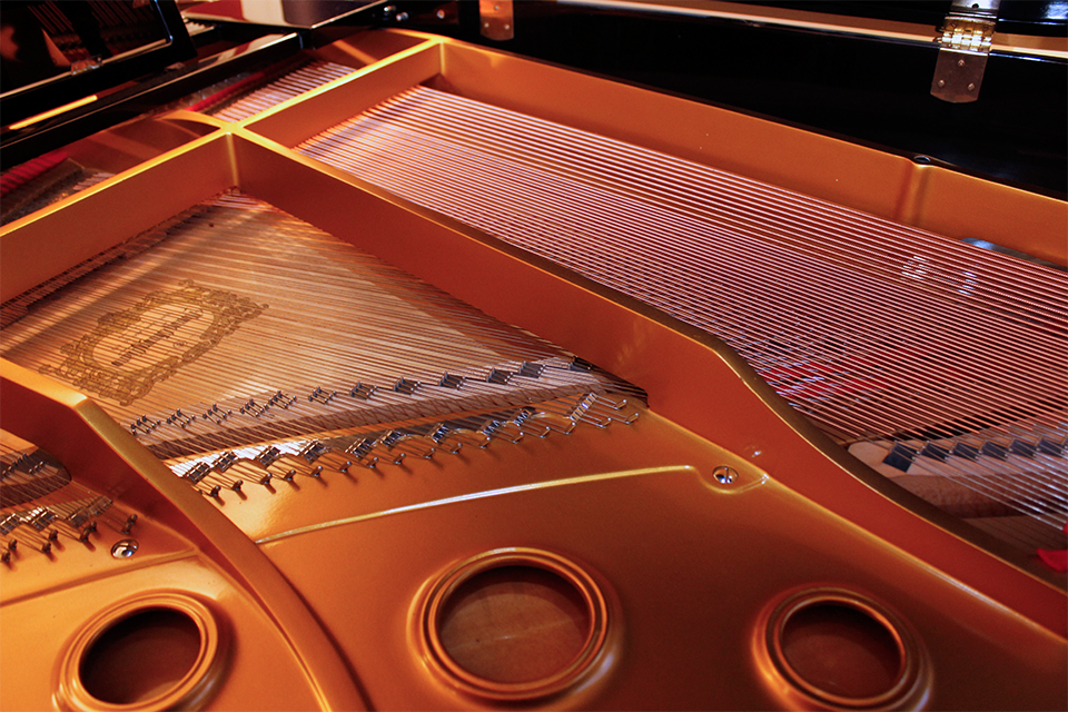 The piano at the British Residence in New York