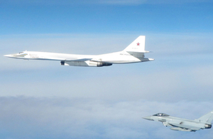 UK fighter jets intercept Russian bombers approaching UK airspace