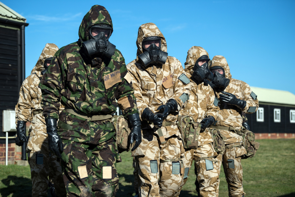40 Commando Royal Marines take part in urban Company-level attacks during Ex Toxic Dagger.
