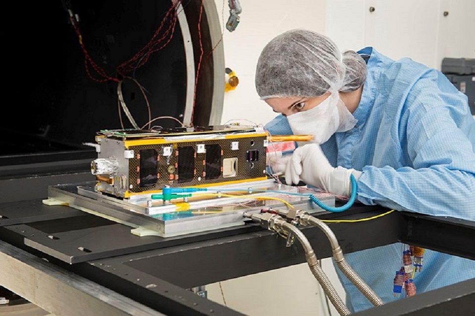 Engineers at STFC’s RAL Space offer expertise in small satellite development and testing (Pic courtesy: RAL Space) 