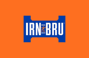 Image of IRN-BRU logo.