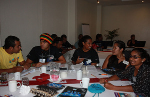 Participants at the workshop.