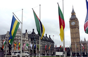 Commonwealth flags