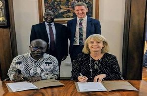 Business council signing