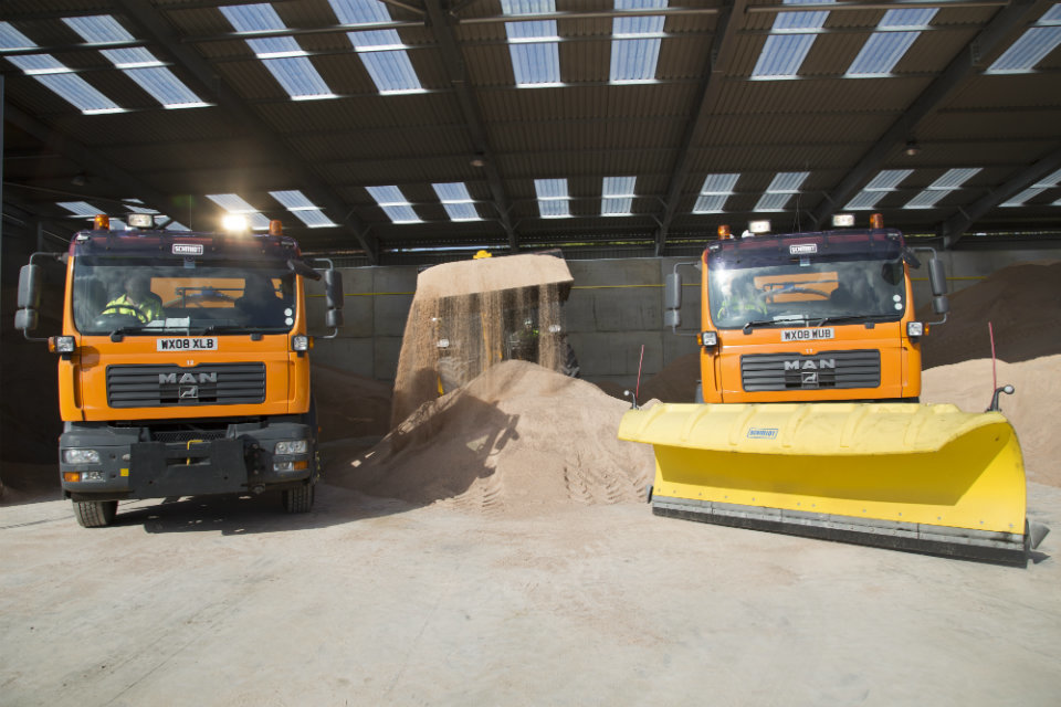Highways England gears up for winter - GOV.UK