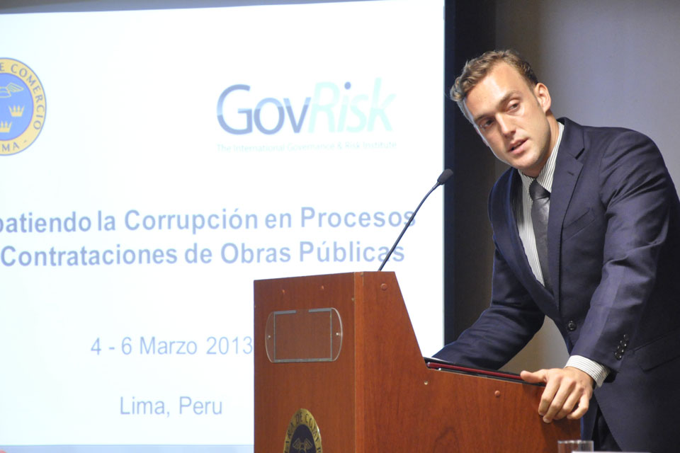 "Combating Corruption in Procurement Processes of Public Works" - GovRisk seminar-workshop held in Lima