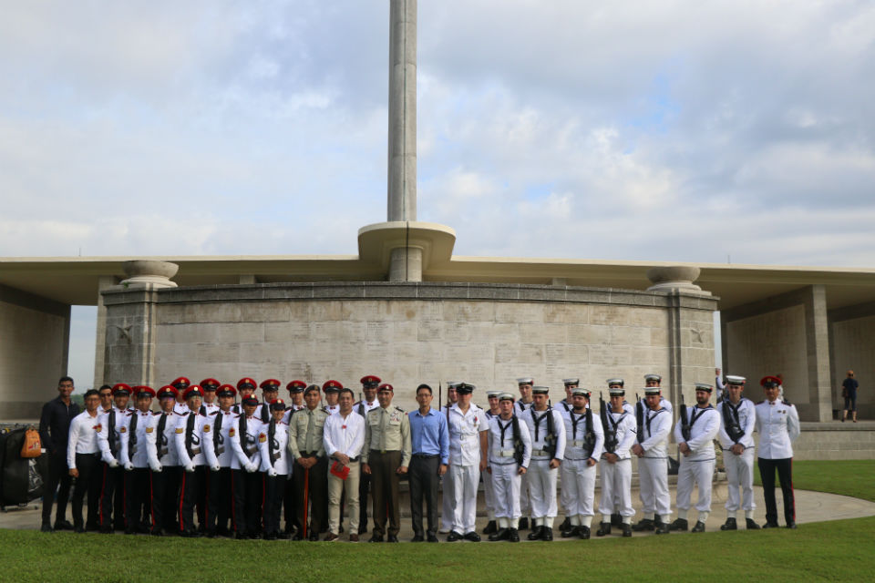 Singapore marks 100th Anniversary of the Armistice
