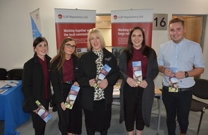 Members of the LLWR workforce at the Gen2 Open Evening
