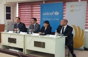 British Embassy supports UNICEF’s work in their partnership with national institutions to improve quality of pre-school education in Macedonia.