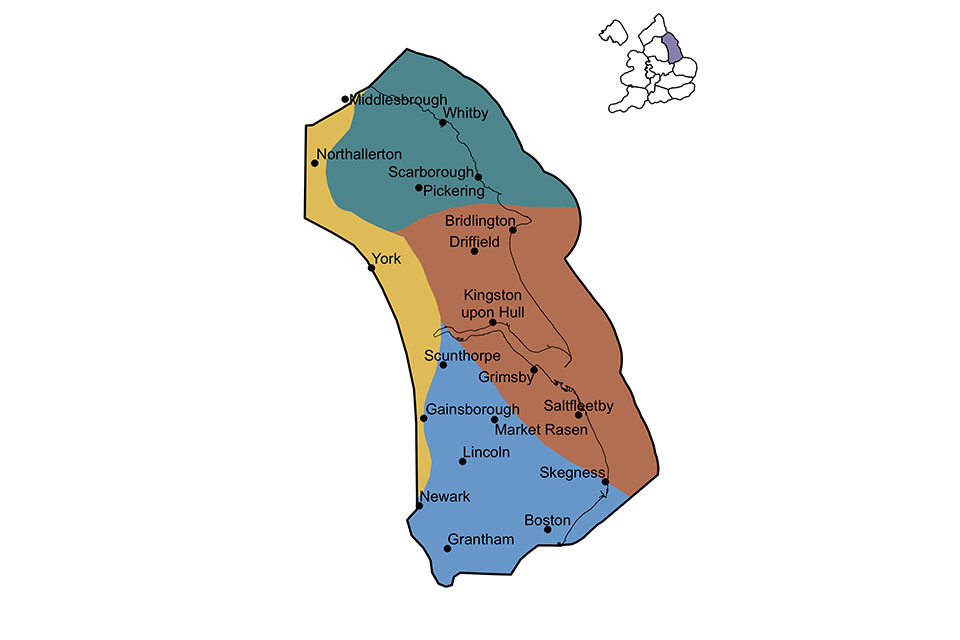 Eastern England region