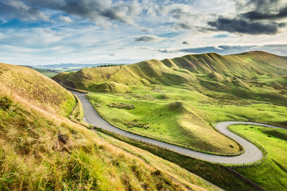 Photo of a country road