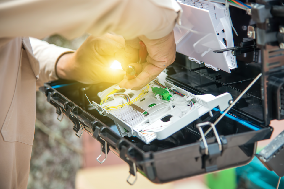 Fibre installation