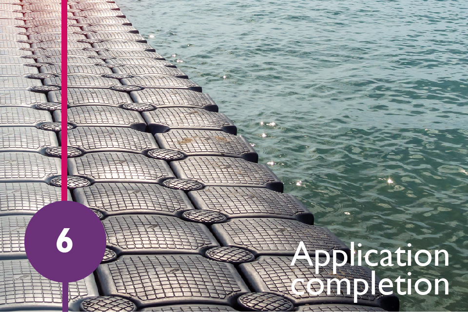 Stage 6 marine licence application Timeline - Credit:Techa Tungateja Stock photo ID:1070315734