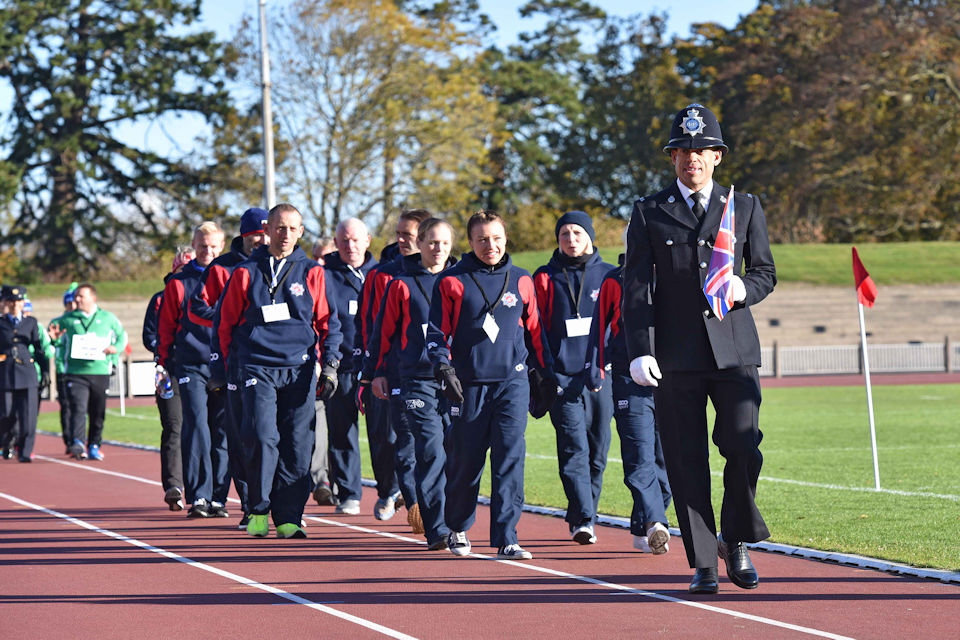 Participants of European Police Marathon Championships 2018 in Dublin. Photo: Home Office. All rights reserved