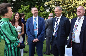 During their stay in the country, the experts in maritime law attended a reception hosted by HRH the Princess Royal.