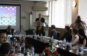Ambassador George Edgar attended an international conference entitled ‘Continuity and Modernity on the Great Silk Road’
