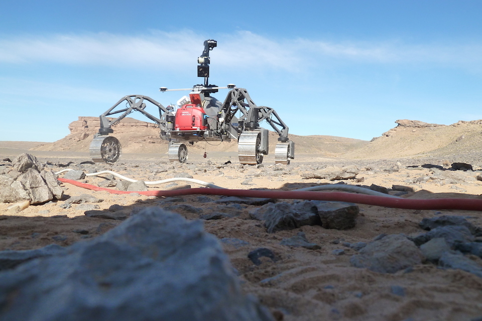 UK tests self-driving Martian robots - GOV.UK