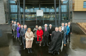 The campus was officially 'handed over' to the 2 schools at a VIP event on 18 January.