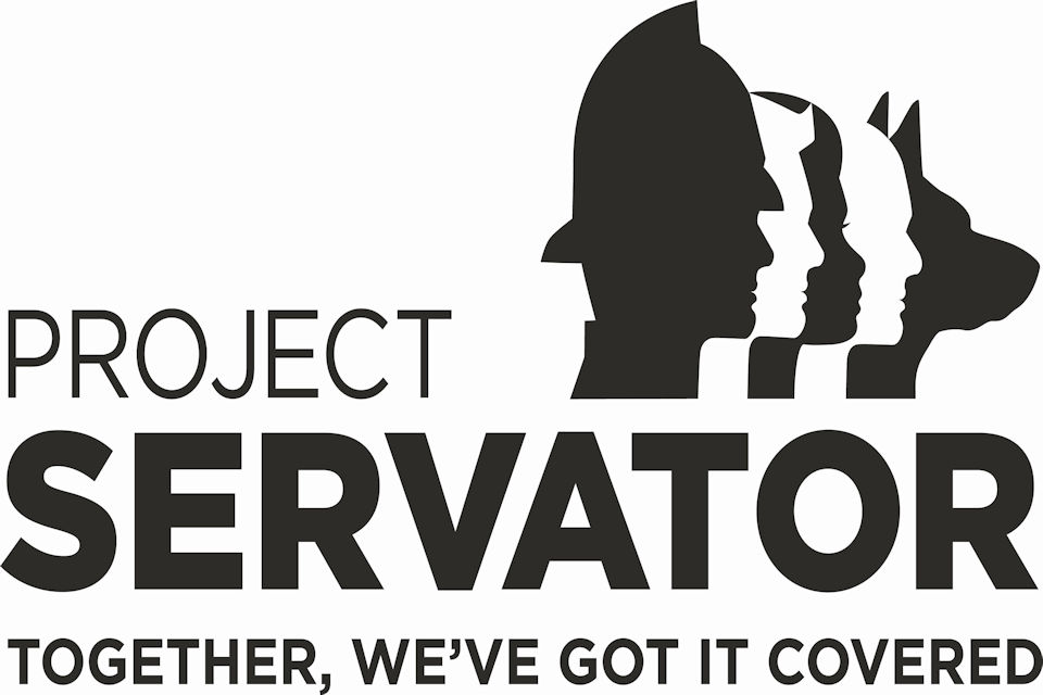 'Project Servator Together we've got it covered' Project Servator Logo. Crown copyright