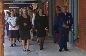 British High Commissioner, Vicki Treadell, at the official opening of conference