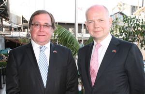 Murray McCully and William Hague