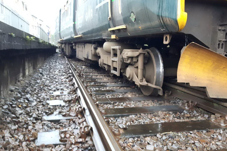 [Withdrawn] Passenger train derailment at Penryn GOV.UK