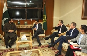 UK Minister Lord Tariq Ahmad visits Pakistan