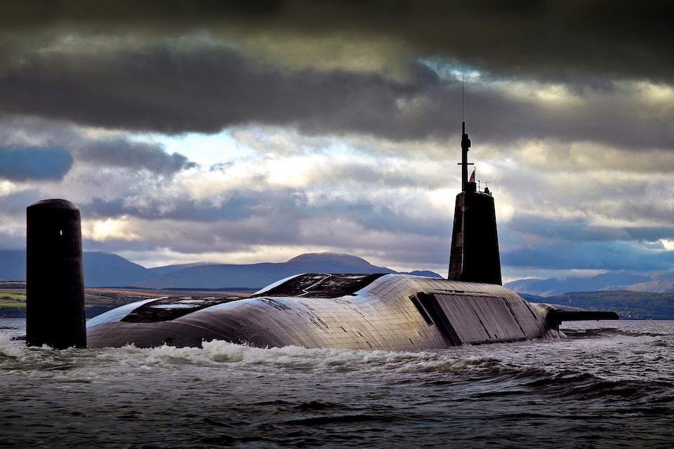 Vanguard Class submarine. 