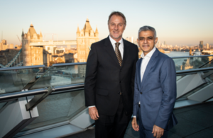 Lima Mayor Jorge Muñoz met with the Mayor of London Sadiq Khan