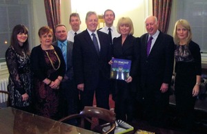 Baroness Newlove at a reception for the 'Street by Street' project