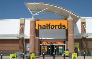 Halfords store