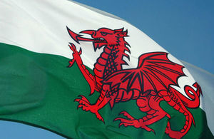 Image of Welsh flag