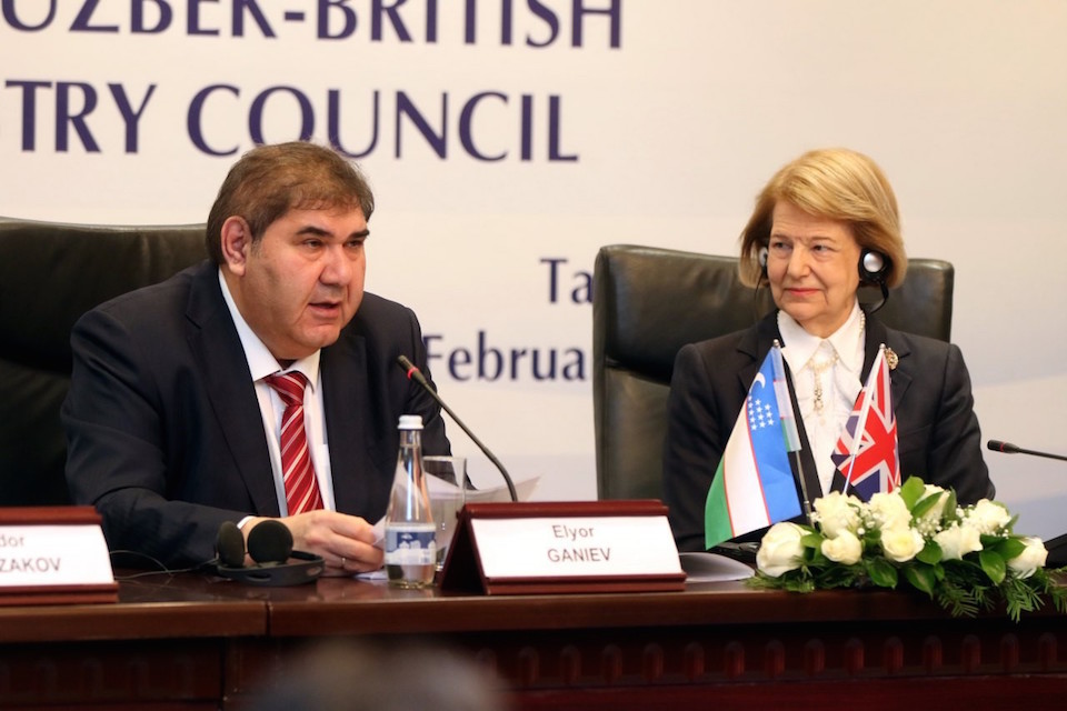 Annual session of the Uzbek -British Trade and Industry Council